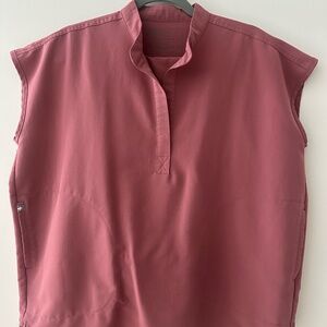 FIGS Mauve Rafaela - Oversized Scrub Top